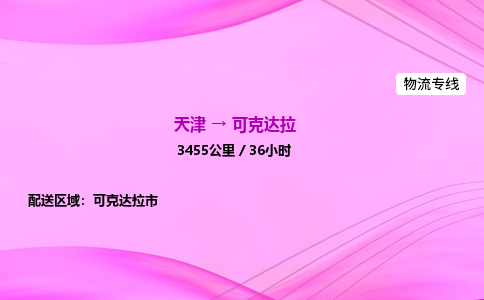 天津到可克达拉物流公司-天津至可克达拉物流专线-电商货物运输专线