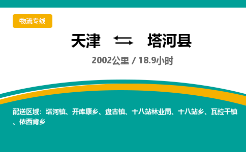 天津到塔河县货运公司_天津到塔河县物流货运专线普通货物运输专线