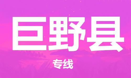 天津到巨野县物流专线-天津至巨野县货运公司物流专线收费标准