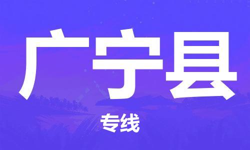 天津到广宁县物流专线-天津至广宁县货运公司物流专线保价运输