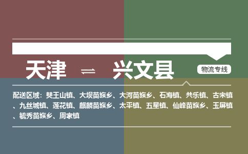 天津到兴文县物流专线-天津到兴文县货运公司-价格从优「按时送达」