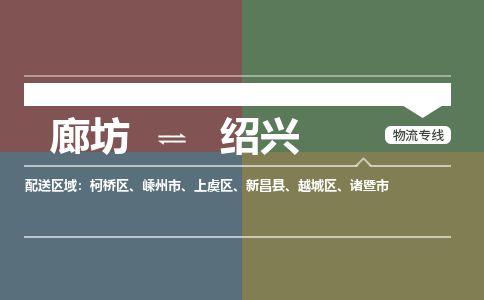 廊坊到绍兴物流专线-廊坊至绍兴货运公司【物流专线送货上门】