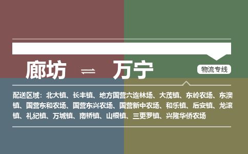 廊坊到万宁货运公司_廊坊到万宁物流专线「不随意加价」