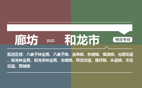 廊坊到和龙市货运公司_廊坊到和龙市物流专线「全境派送」
