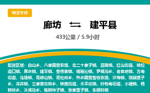 廊坊到建平县货运公司_廊坊到建平县物流专线「直达往返」 廊坊到建平县货运公司_廊坊到建平县物流专线「直达往返」