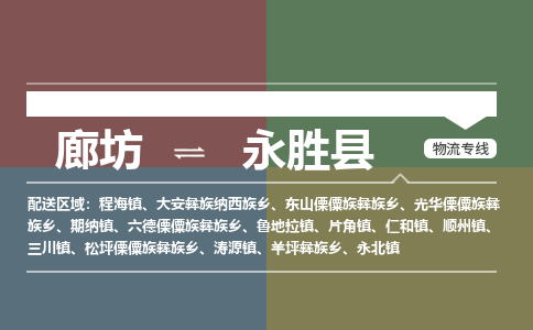 廊坊到永胜县货运公司_廊坊到永胜县物流专线「省时省心」