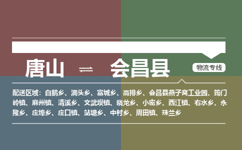 唐山到会昌县物流专线-高效便捷的唐山至会昌县物流公司