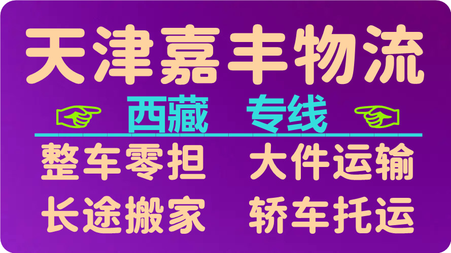 天津到拉萨物流公司 天津到拉萨物流公司
